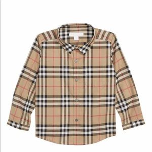 Burberry Long sleeve Polo for kids ( AUTHENTIC)